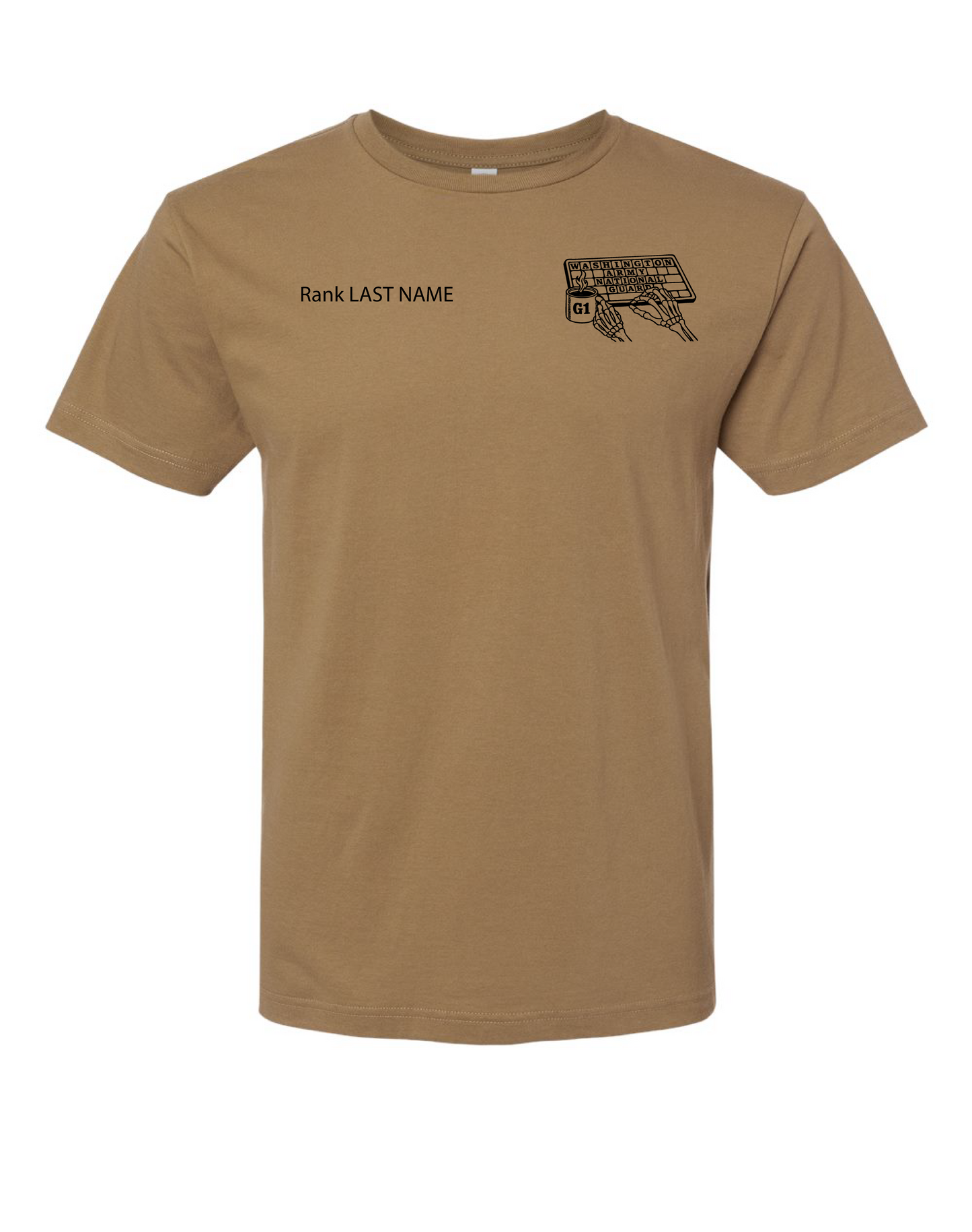 G1 T-Shirts w/ Name and Rank
