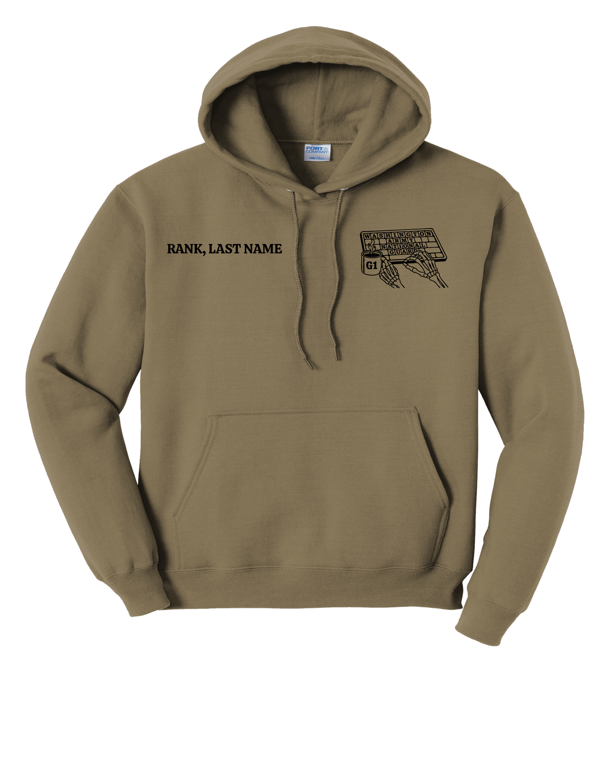 G1 Hoodies w/ Name and Rank