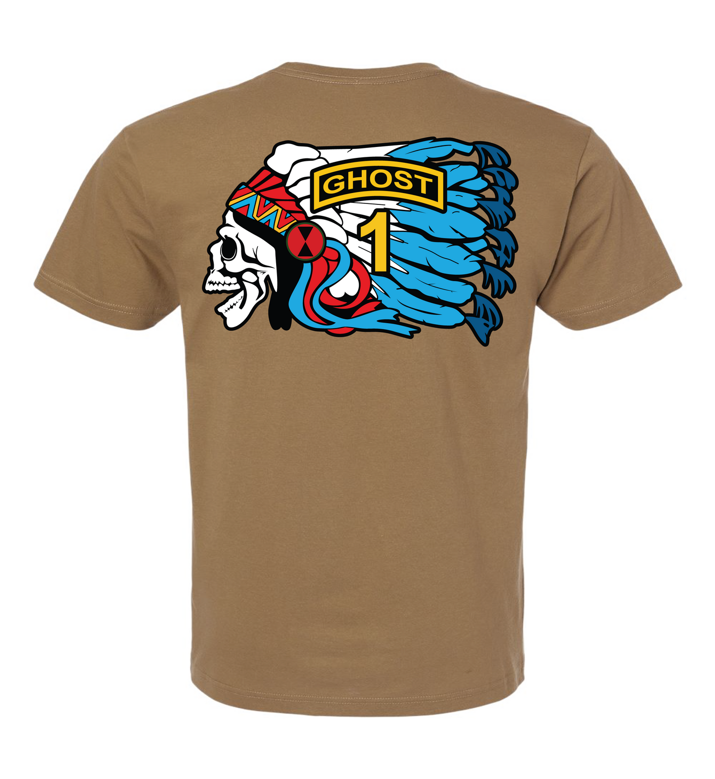 209th MI CO - COYOTE BROWN T-SHIRT