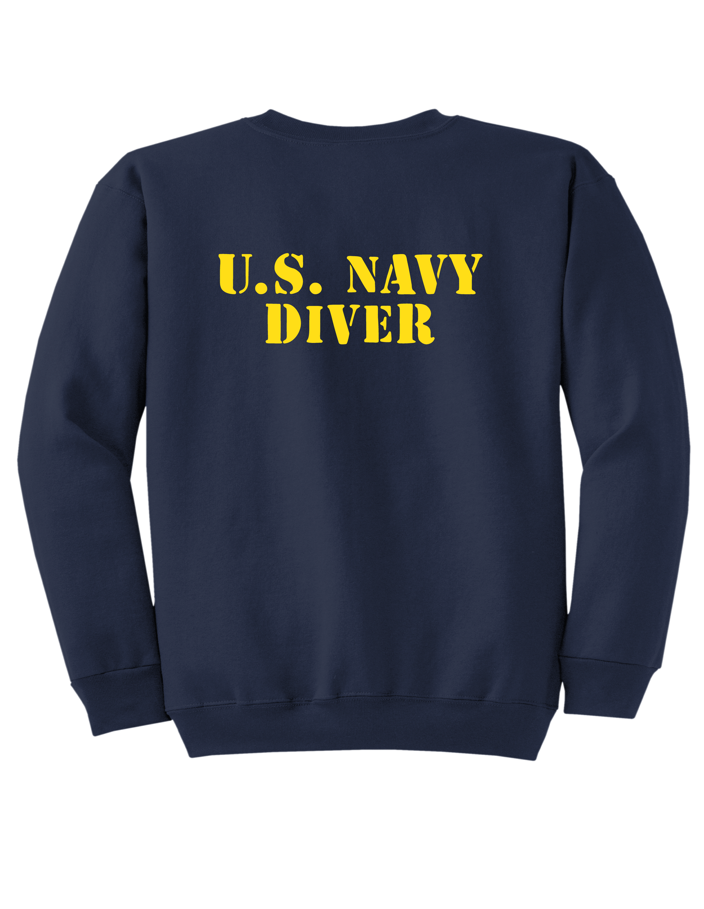 Navy Diver Crew Neck