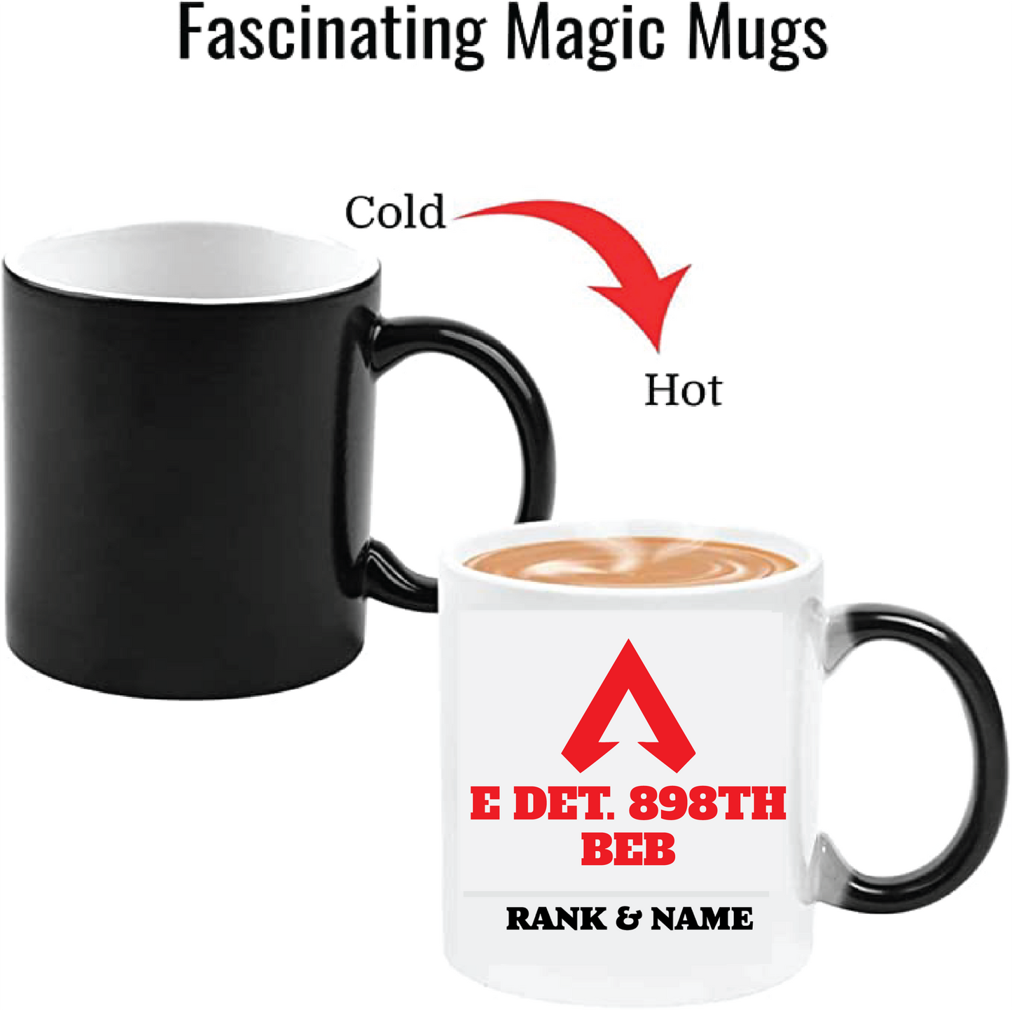 E DET APEX 12oz Ceramic Coffee Mug