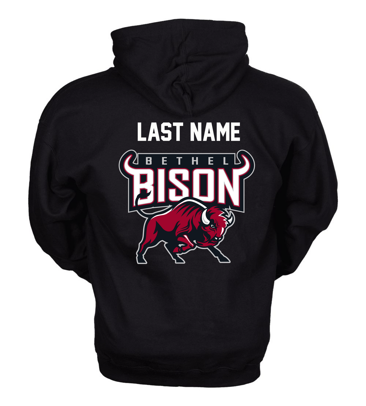 CADET - Bethel AFJROTC Black Hoodie W/TEAM