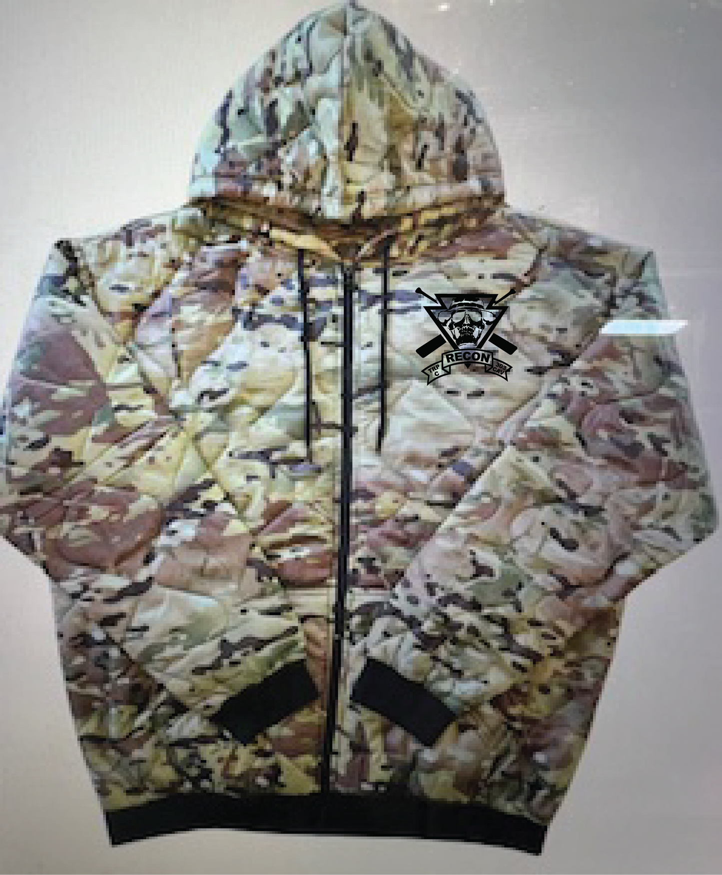 303rd Recon Multicam Woobie Jacket