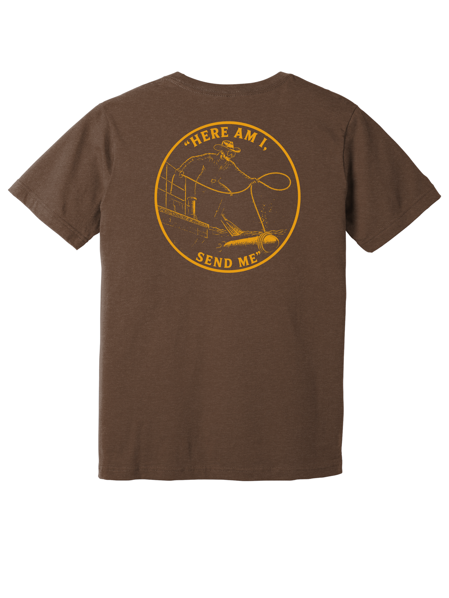 Navy Send Me Cowboy T-Shirt
