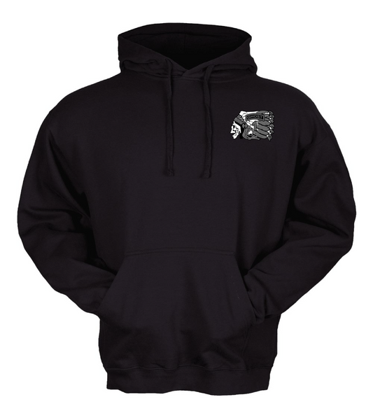 GHOST 1 BLACK HOODIE