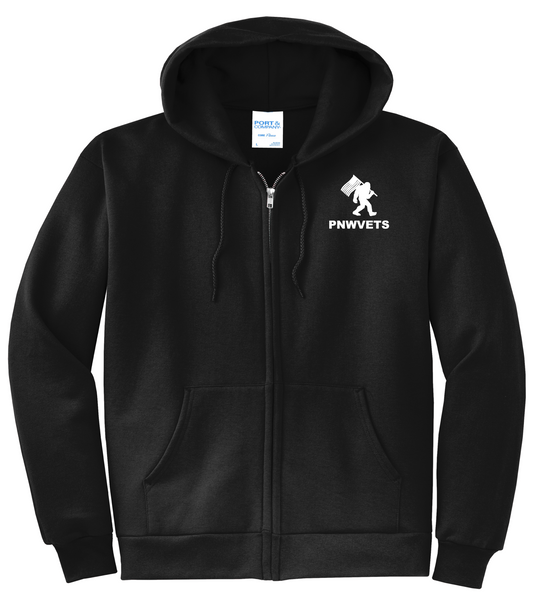 PNWVETS Zipper Hoodie
