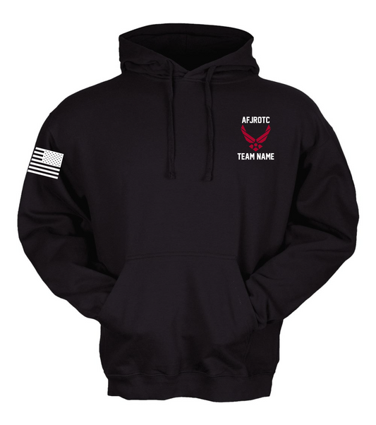 CADET - Bethel AFJROTC Black Hoodie W/TEAM