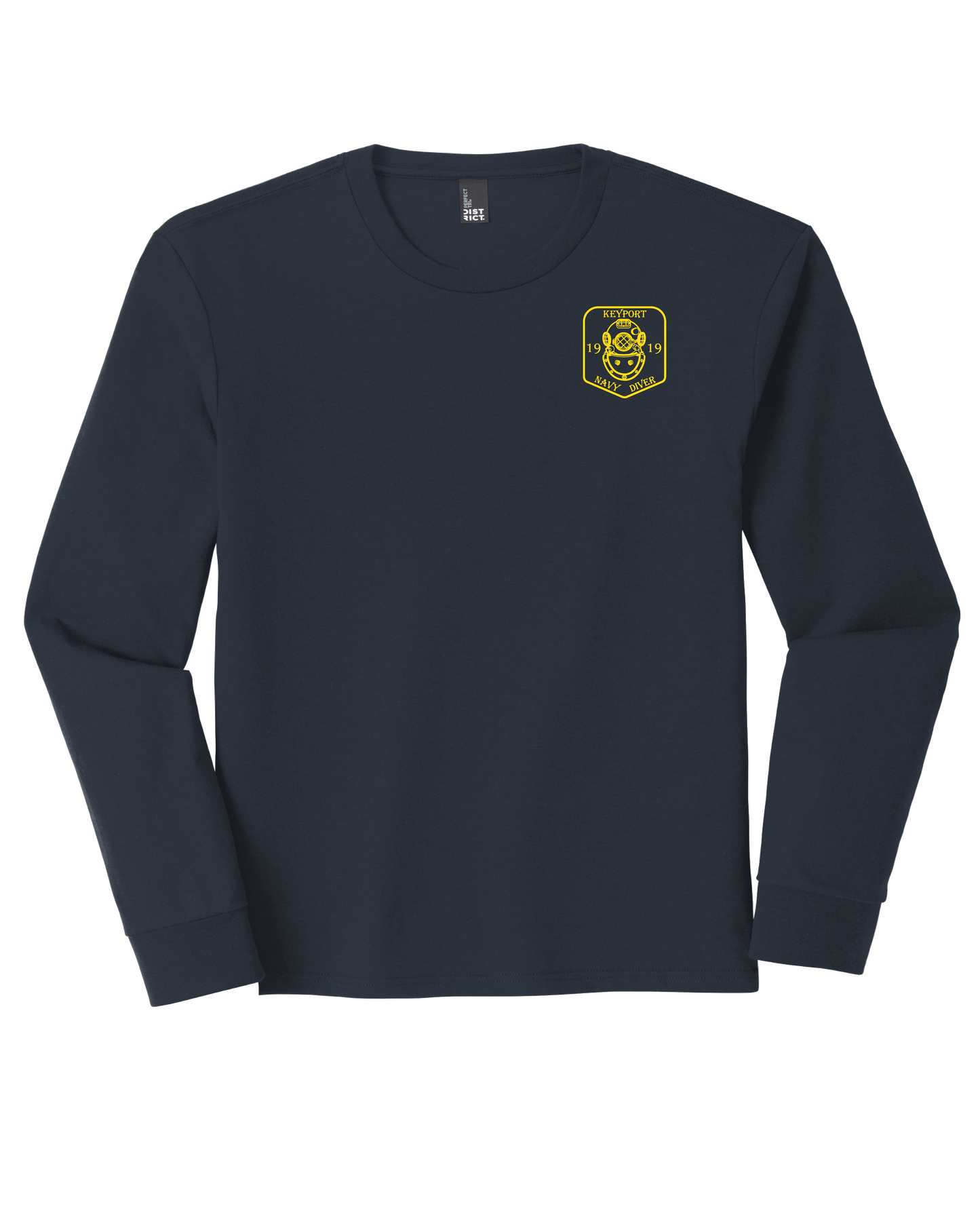 Navy Send Me Long Sleeve