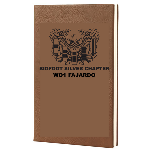 W.O.A Engraved Note Book