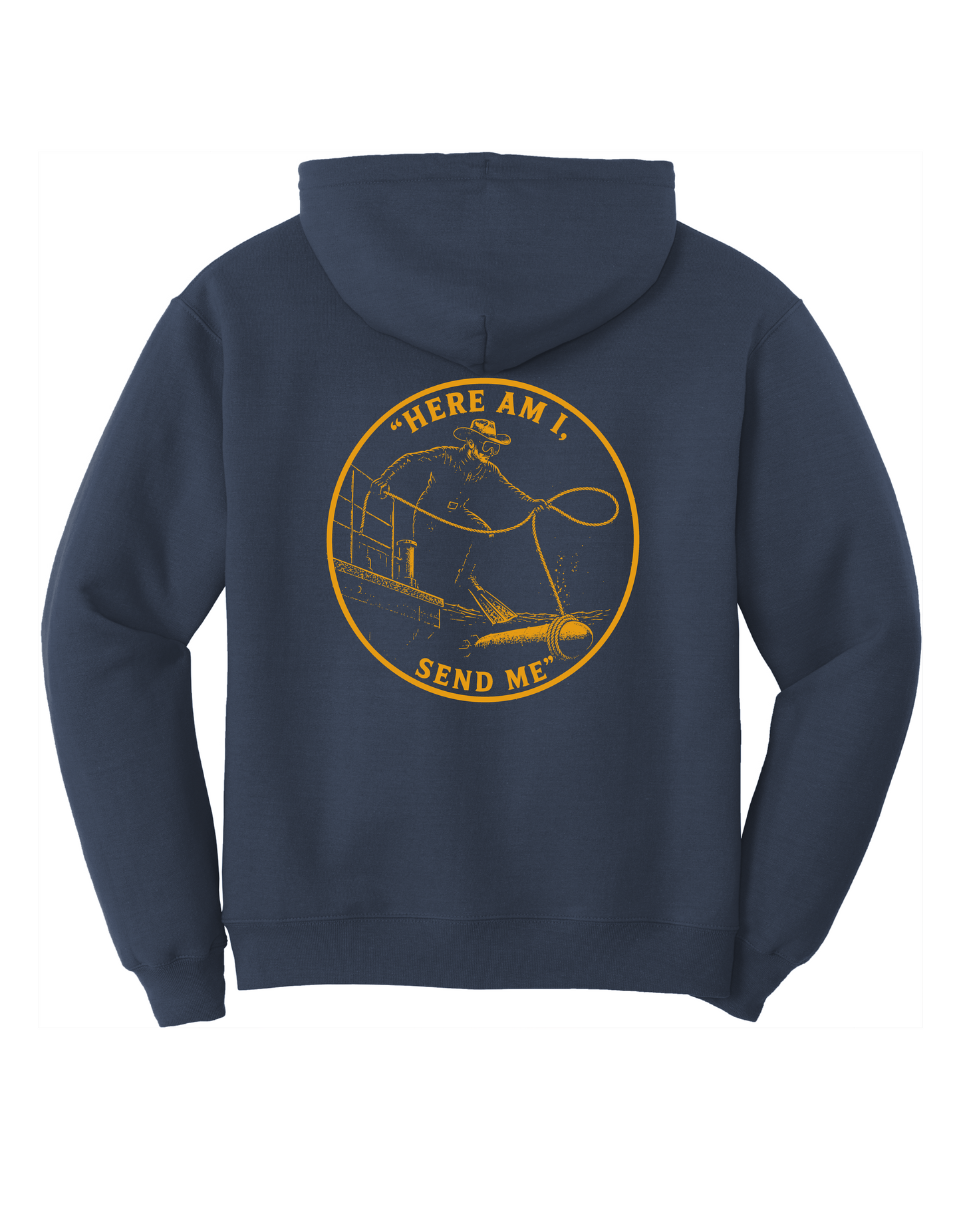 Navy Send Me Hoodie