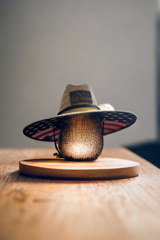 BCG Patriot Straw Hat